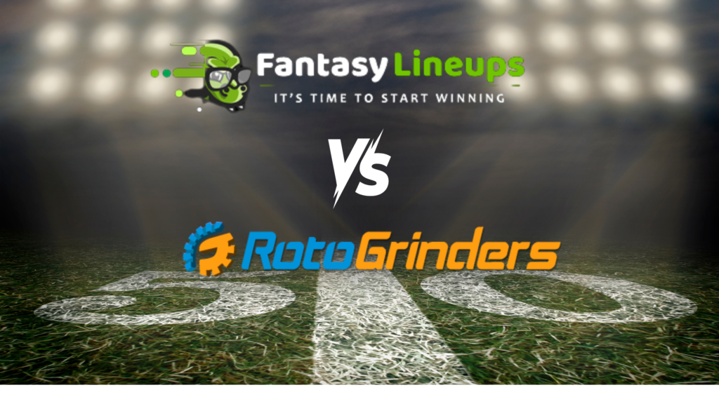 Rotogrinders vs Fantasylineups.com