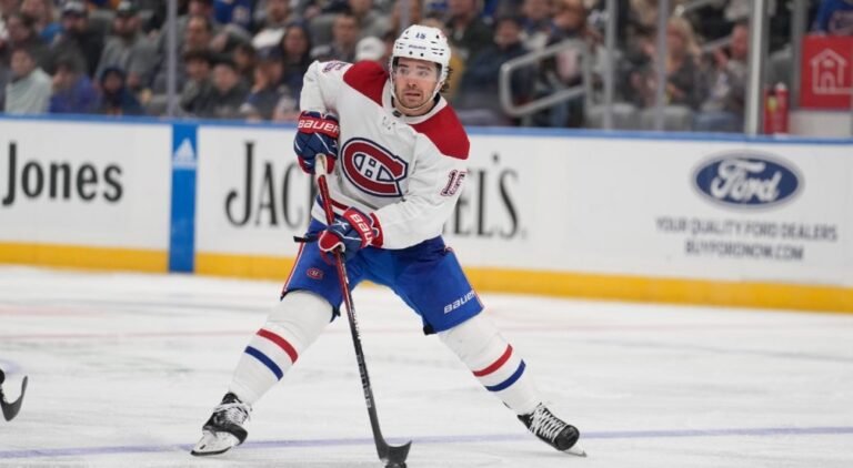 Alex Newhook – Center, Montreal Canadiens