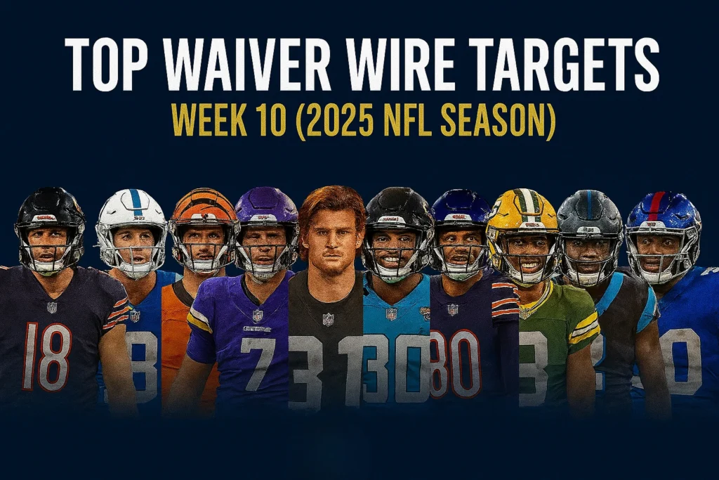 NFL Week 10 Waiver Wire