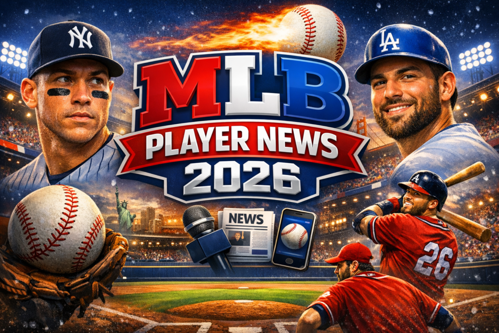 mlb player news 2026