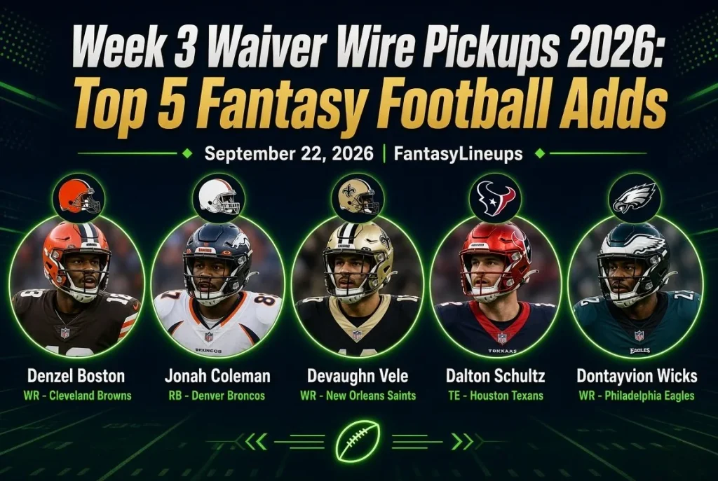 week 3 wavior