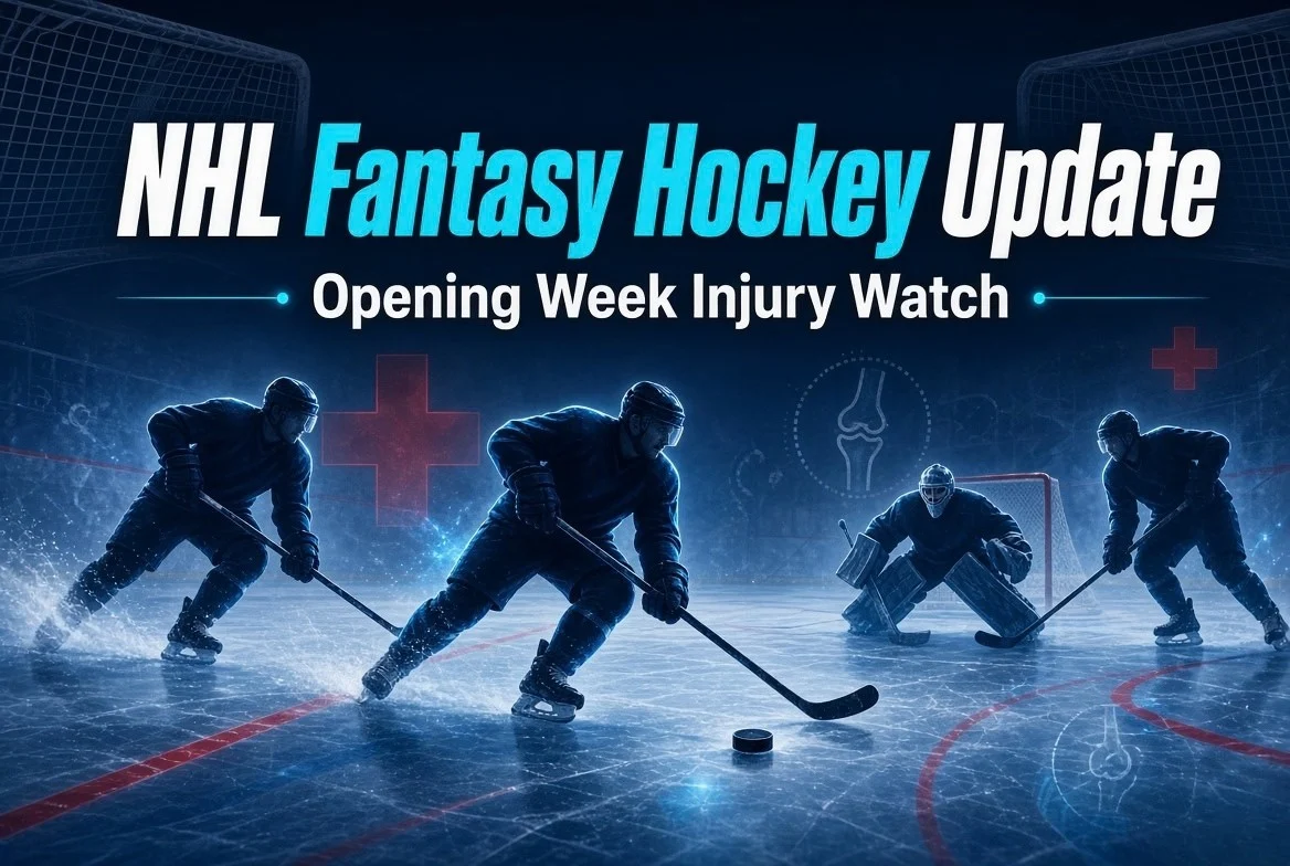 NHL Fantasy Hockey Opening Week Injury Watch